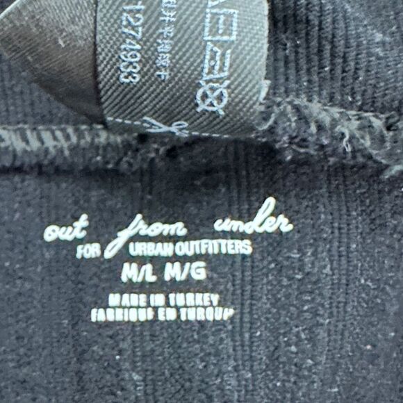 Urban Outfitters Out From Under Point Collar Bra Top In Black Size M/L - Picture 6 of 9